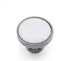 RKICK515Cabinet Knob w/ White Porcelain Inset 1-1/4 in. diameter