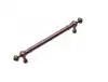 RKICP816Plain Cabinet Pull with Decorative Ends 5 in. CtC